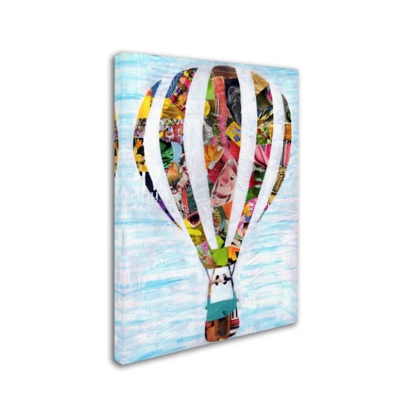 Artpoptart 'Hot Air Balloon' Canvas Art,35x47